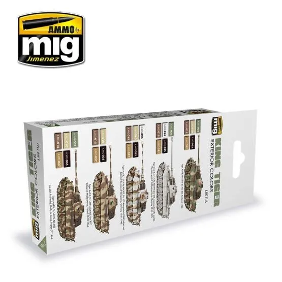 German King Tiger Exterior Colors Set Vol.2