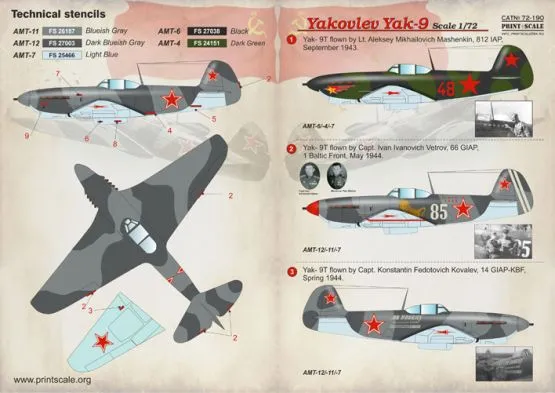Yak-9T/K 1:72