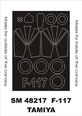 F-117 mask for Tamiya 1:48 F-117 mask for Tamiya 1:48