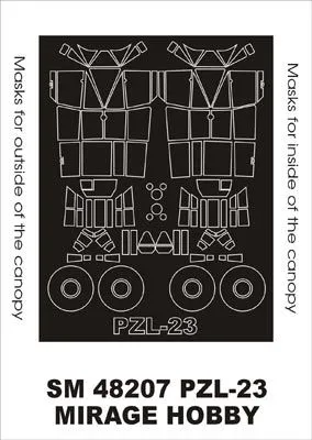 PZL P-23 Karas mask for Mirage 1:48