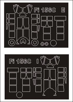 Fi 156 Storch mask for Tamiya 1:48 Fi 156 Storch mask for Tamiya 1:48