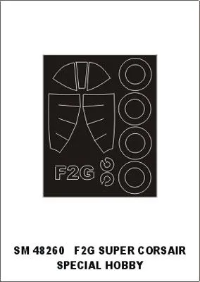 F2G Super Corsair mask für Special Hobby 1:48