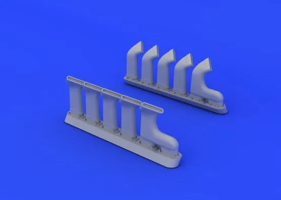 Mosquito FB Mk. IV exhaust stacks für H.K.M 1:32