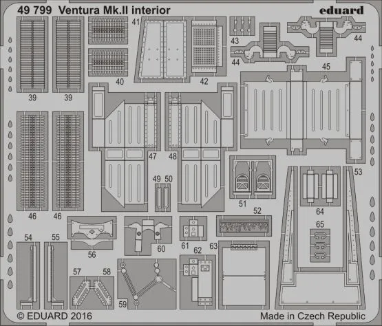 Ventura Mk. II interior for Revell 1:48