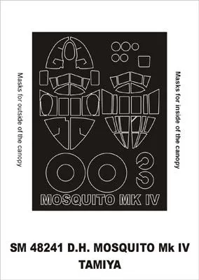 DH Mosquito Mk.IV mask for Tamiya 1:48