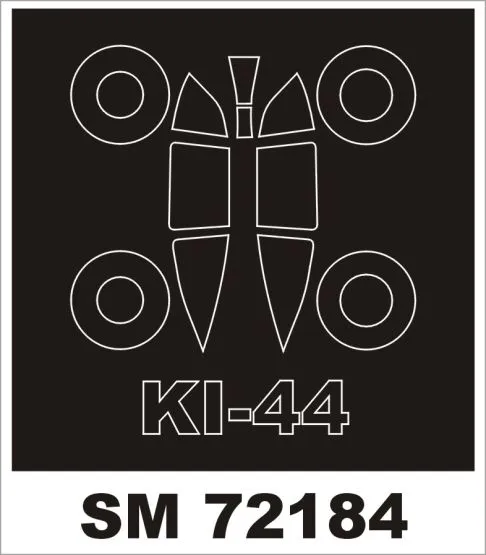Ki-44 mask für Swort 1:72