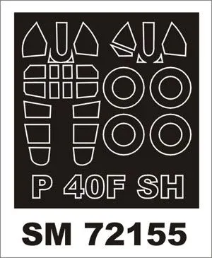 P-40F mask for Special Hobby 1:72