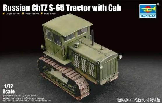 ChTZ S-65 Soviet Tracktor with Cab 1:72