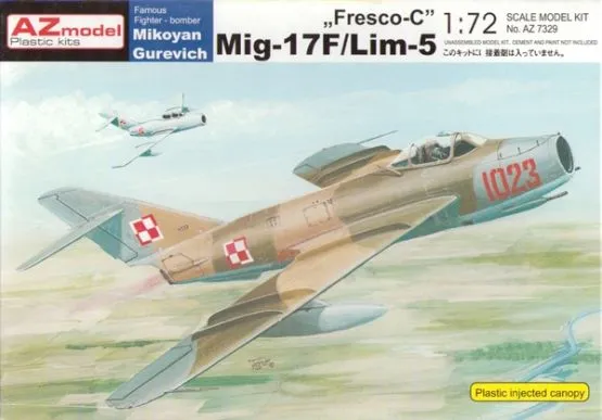 MiG-17F/ Lim-5 Fresco-C 1:72