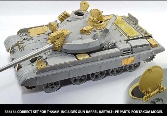T-55AM Correction set for Takom 1:35