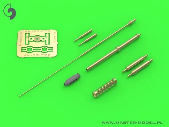 AH-64 Gun barrel, Pitot Tubes and tail antenna 1:32