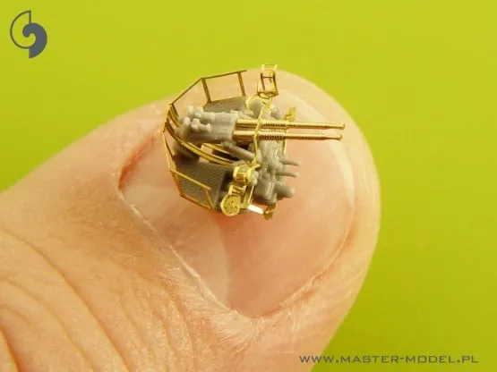 USN 40 mm/56 Bofors twin mount ver.1 1:350