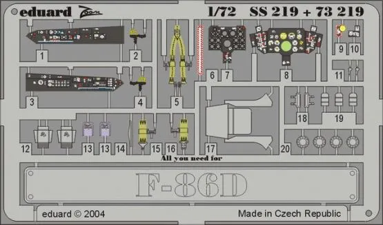 F-86D P.E. für Hasegawa - Zoom 1:72