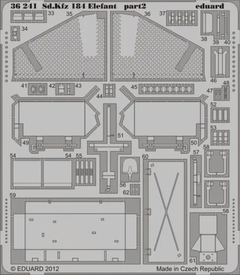 Sd.Kfz.184 Elefant P.E für Tamiya 1:35