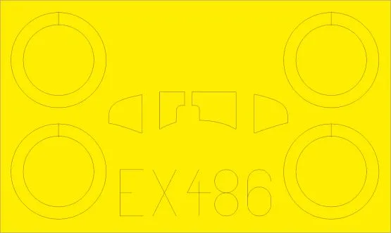 He 51B.1 Mask for Roden 1:48