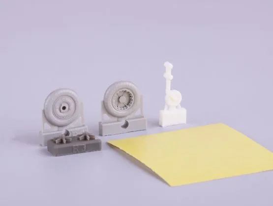 Bf 109G-2 wheels 1:48