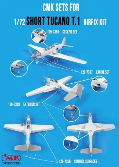 Tucano T.1 Engine set for Airfix 1:72