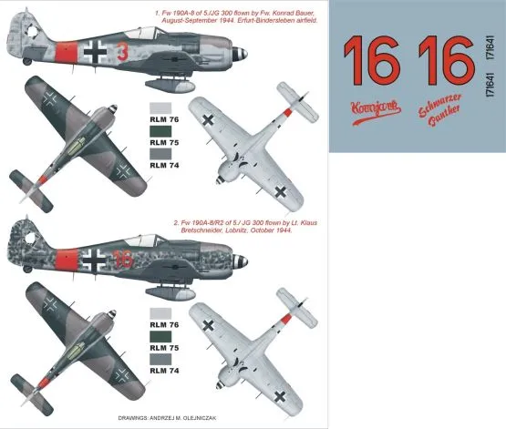 Fw 190A-8 super mask für Hasegawa 1:32