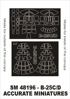 BV-25C/D mask for ACC. Miniatures 1:48