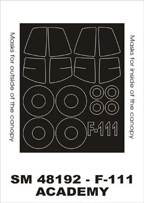 F-111 mask für Academy 1:48