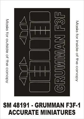 F3F mask für ACC. Miniatures 1:48