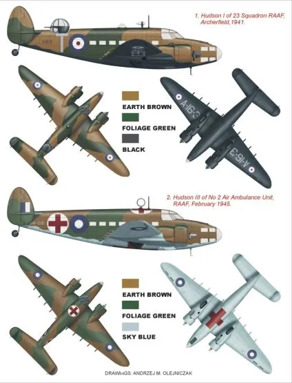 Lockheed Hundson super mask for Classic Airframe 1:48