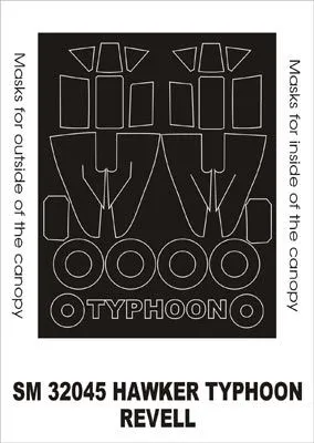 Typhoon Mk.Ib mask für Revell 1:32