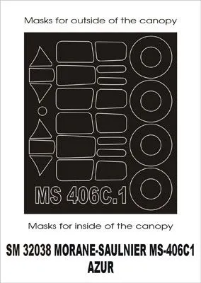 MS 406 mask für Azure 1:32