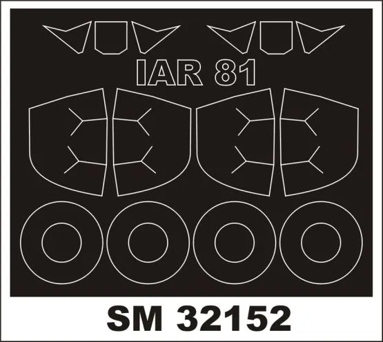 IAR-81 mask for Azure 1:32 IAR-81 mask for Azure 1:32