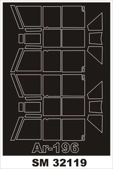 Ar 196 mask for Revell 1:32