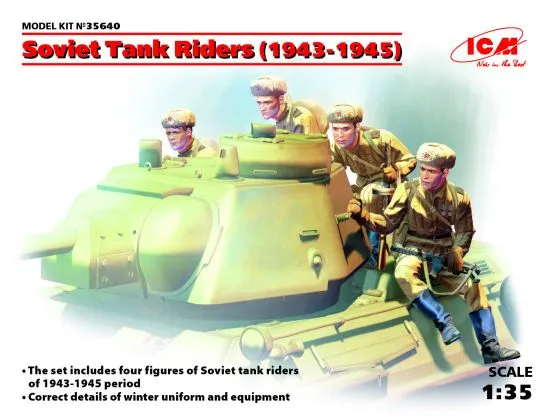 Soviet Tank Riders (943-1945) 1:35