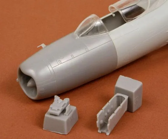 MiG-19PM correct nose for Trumpeter 1:48