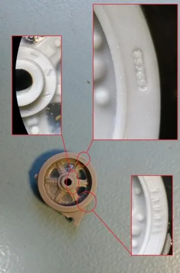 Toldi I.-II.-III. Roadwheels + suspension set 1:35