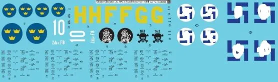 Gloster Gladiator in Swedish Service VOL.II 1:72