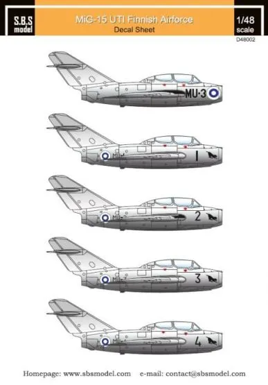Mig-15UTI Finnish Air Force 1:48