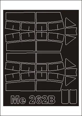 Me 262B mask for Trumpeter 1:32 Me 262B mask for Trumpeter 1:32