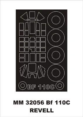 Bf 110C mask for Revell 1:32 Bf 110C mask for Revell 1:32