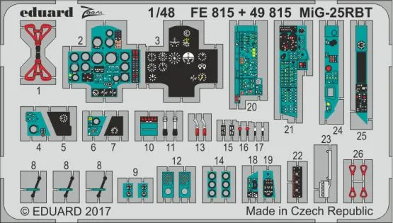 MiG-25RBT interior for ICM 1:48