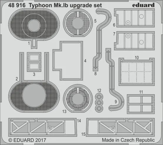 Typhoon Mk. Ib upgrade set for Eduard 1:48