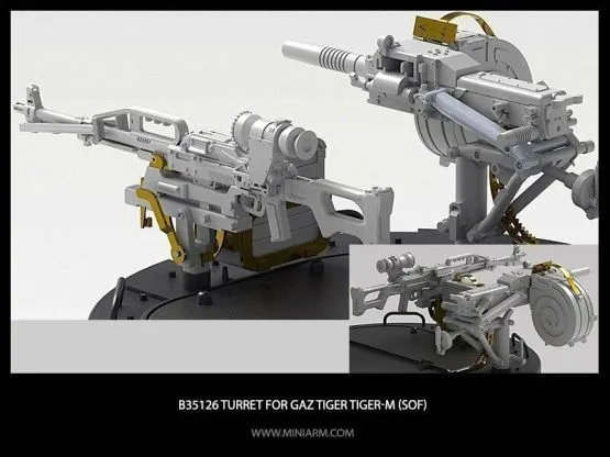 GaZ Tiger/Tiger-M (SOF) turret 1:35