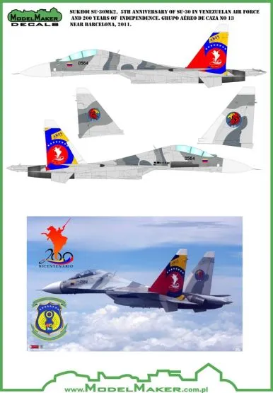Su-30 - Venezuelan 5/200th anniversary 1:72 Su-30 - Venezuelan 5/200th anniversary 1:72