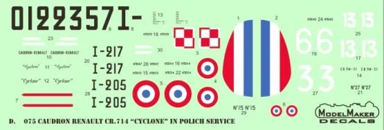CR-714 Cyclone in Polish service 1:72