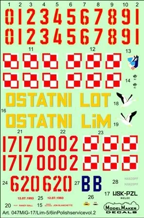 MiG-17/Lim-5/6 in Polish service vol.2 1:72