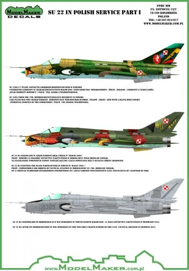 Su-22 in Polish service part. I 1:72 Su-22 in Polish service part. I 1:72