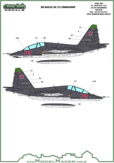 Su-25SM/ UB Frogfoot 1:72