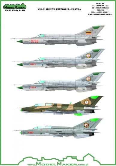 MiG-21 Around The World - Uganda 1:48