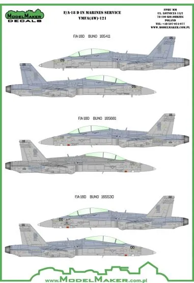 F/A-18D VMFA-121 Green Knights 1:48