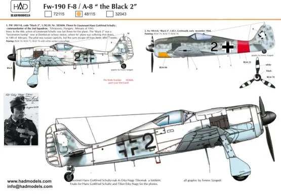 Fw 190F-8/A-8 the Black 2 1:48