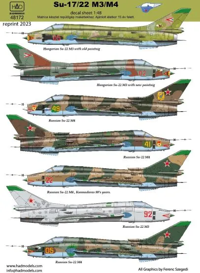 Su-17/ Su-22M3/M4 1:48