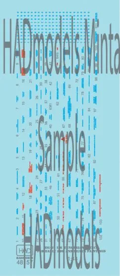 MiG-21UM Hungarian, DDR stencil 1:48